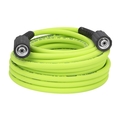 Legacy Flexzilla? Pressure Washer Hose, 1/4" x 25?, 3600PSI, M22 Fittings HFZPW36450M